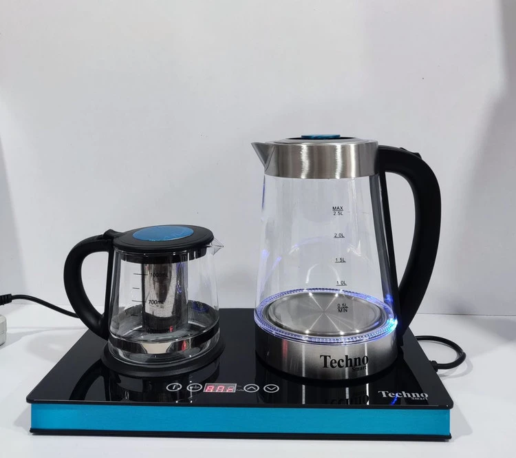 چای ساز تمام لمسی کنارهمی تکنو اصل TS-222