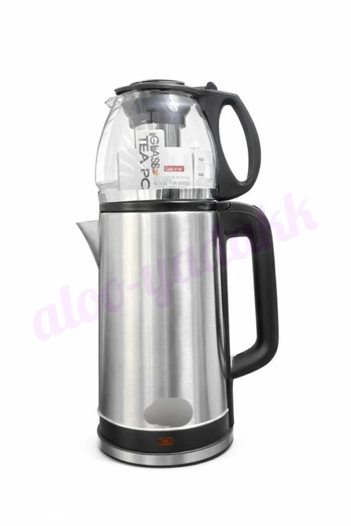 چای ساز روی همی کتری استیل(بوش)