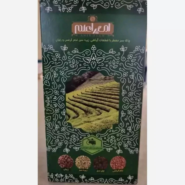 چای سبز امیراعلم پک اصلی 5040 300گرمی
