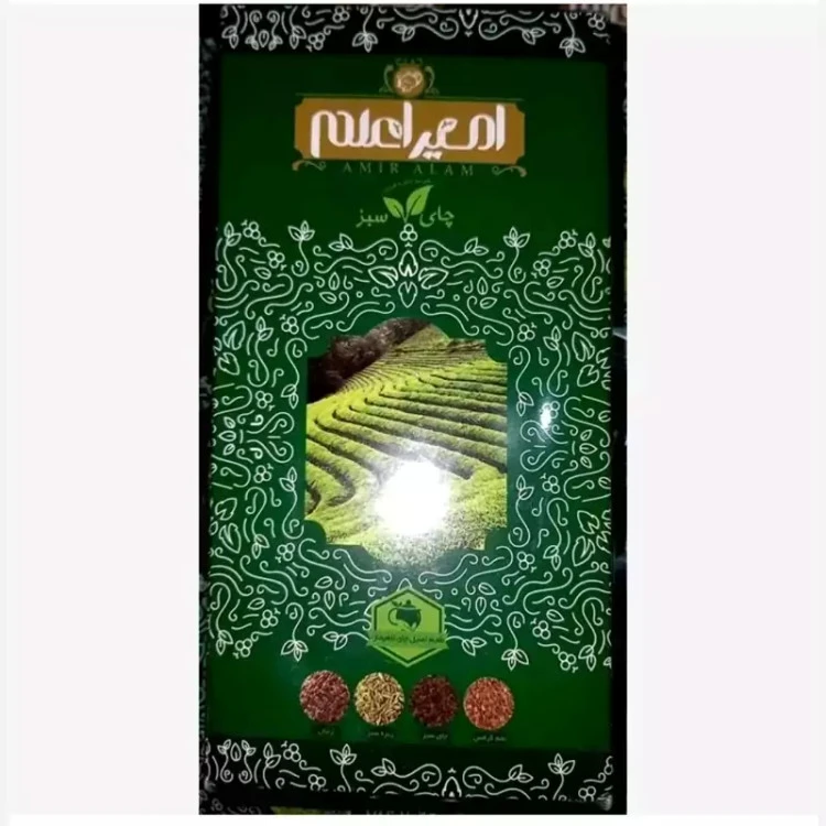 چای سبز امیراعلم پک اصلی 5040 340 گرم