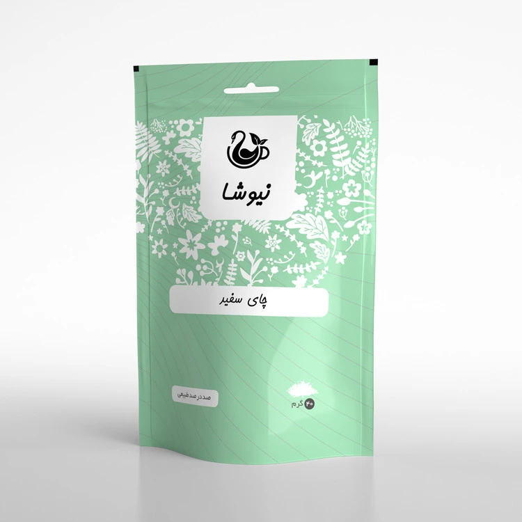 چای سفید مدل نیوشا 40گرمی