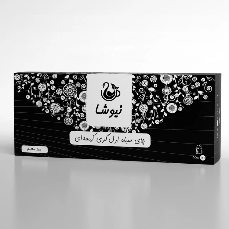 چای سیاه ارل گری عطر ملایم کیسه ای 160 عددی
