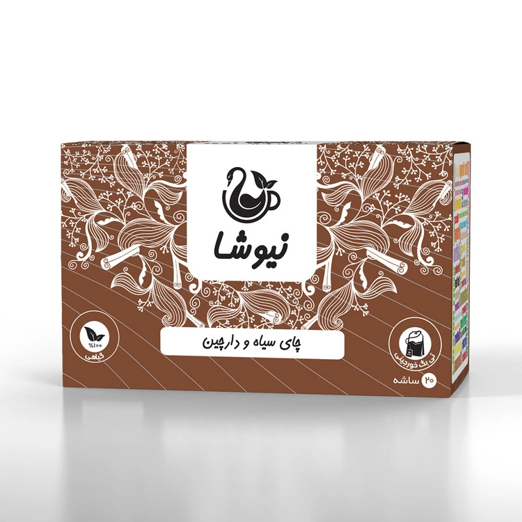 چای سیاه دارچین کیسه ای 20 عددی