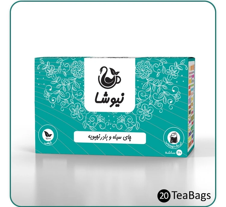 چای سیاه و بادرنجبویه