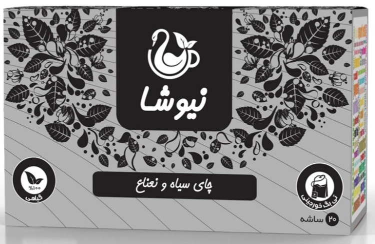 چای سیاه و نعناع