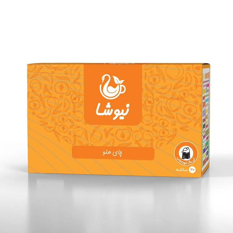 چای سیاه و هلو کیسه ای 20 عددی