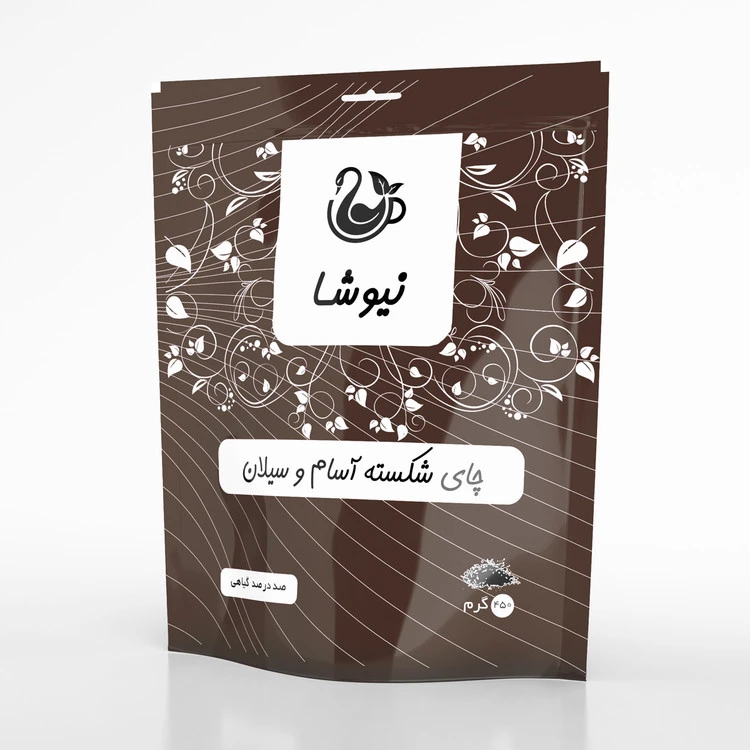 چای شکسته آسام و سیلان 450 گرمی نیوشا