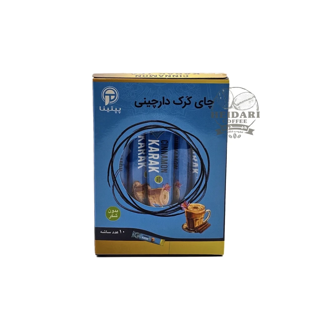 چای کرک دارچینی پپتینا |Peptina| _ بدون شکر | 10 عددی