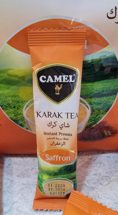 چای کرک زعفران کمل — ساشه‌ای 20 گرمی
