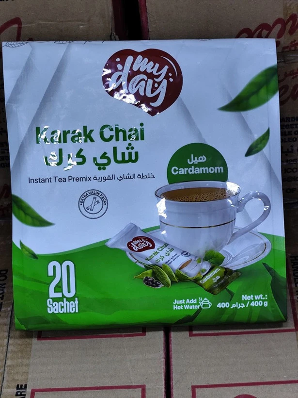 چای کرک فوری My Day با طعم هل – بسته ۲۰ عددی