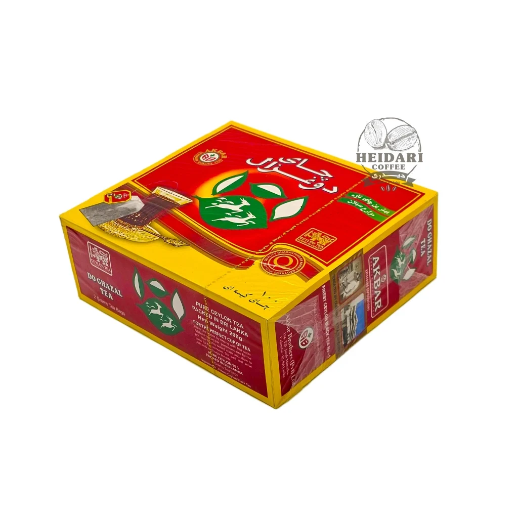 چای کیسه ای ساده دوغزال |Do Ghazal| _ تعداد 100عدد