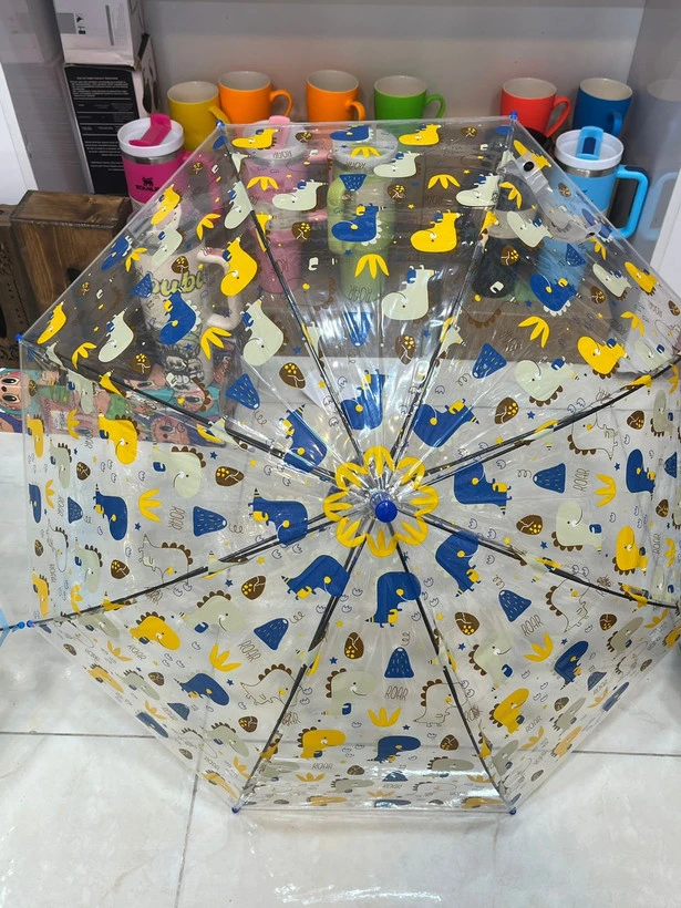 چتر شفاف دایناسورری
