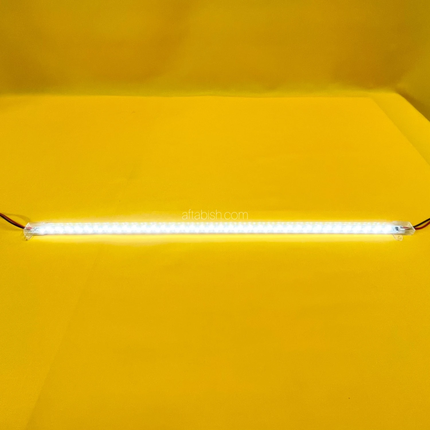 چراغ LED خطی نیم متری ۲۲۰ ولت مهتابی با غلاف شفاف