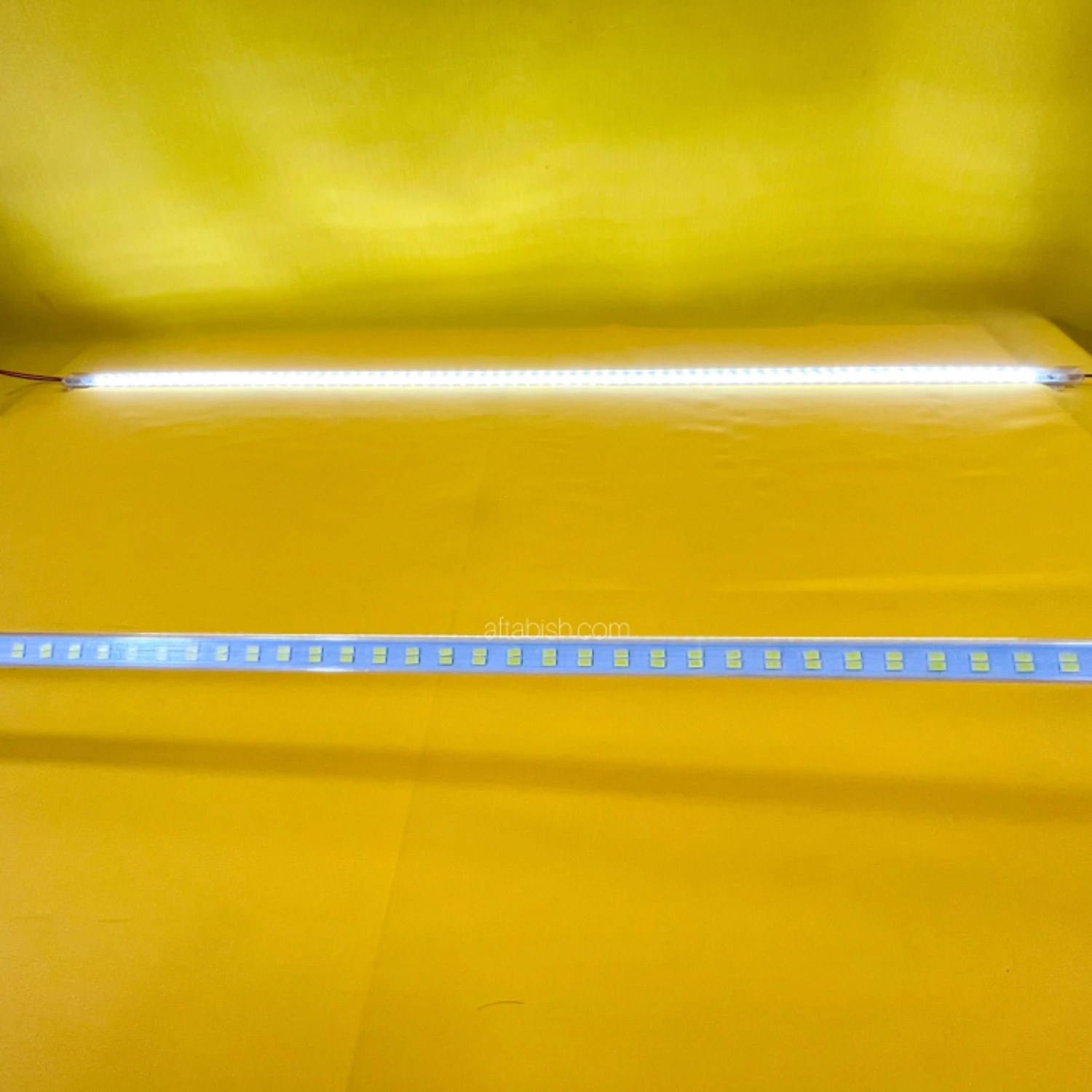 چراغ LED خطی یک متری ۲۲۰ ولت مهتابی (سفید) با غلاف شفاف