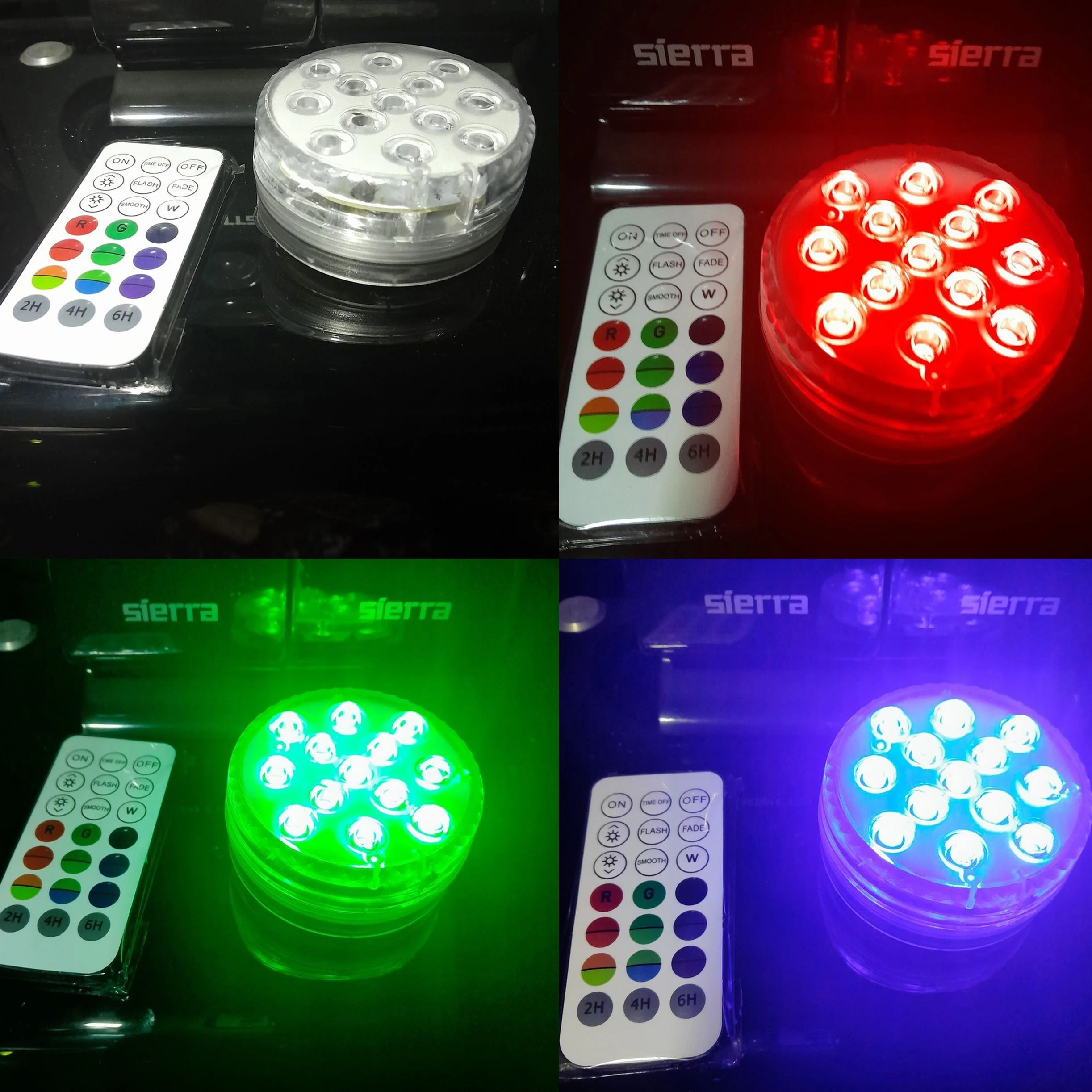 چراغ LED ریموت دار ضد آب