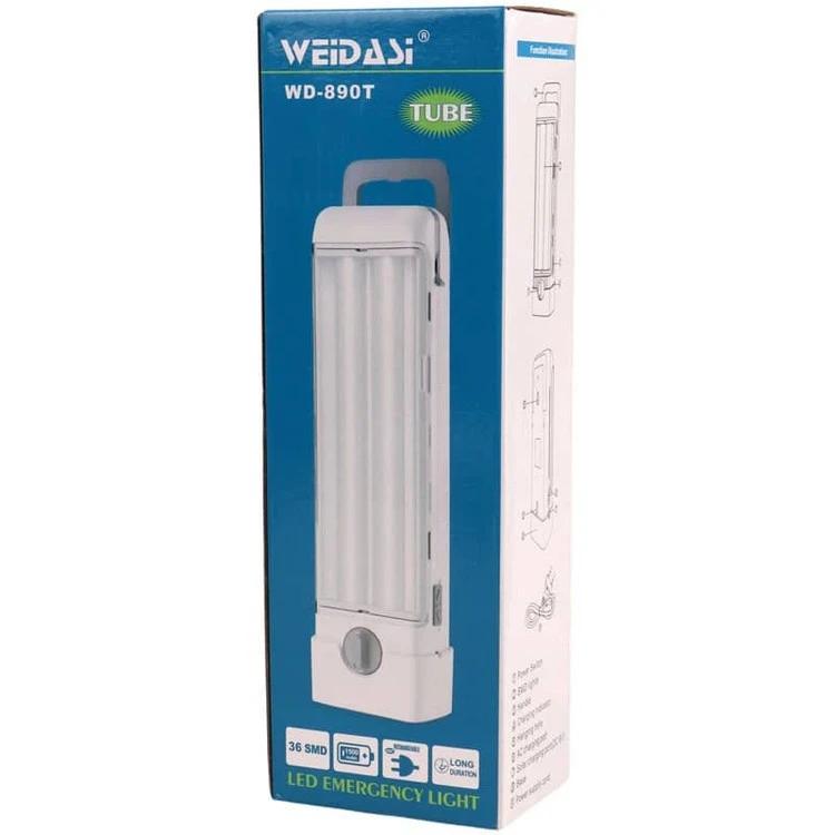 چراغ اضطراری شارژی ویداسی مدل WD-890T
