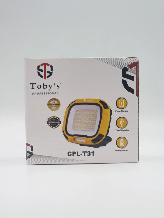 چراغ ال ای دی شارژی tobys