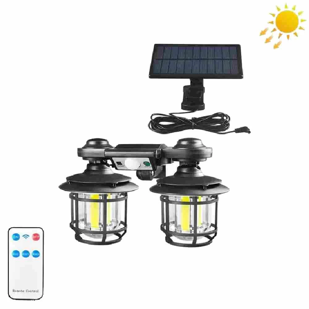 چراغ باغچه ای JD-2217A خورشیدی 20 واتی زیبا پنل جدا