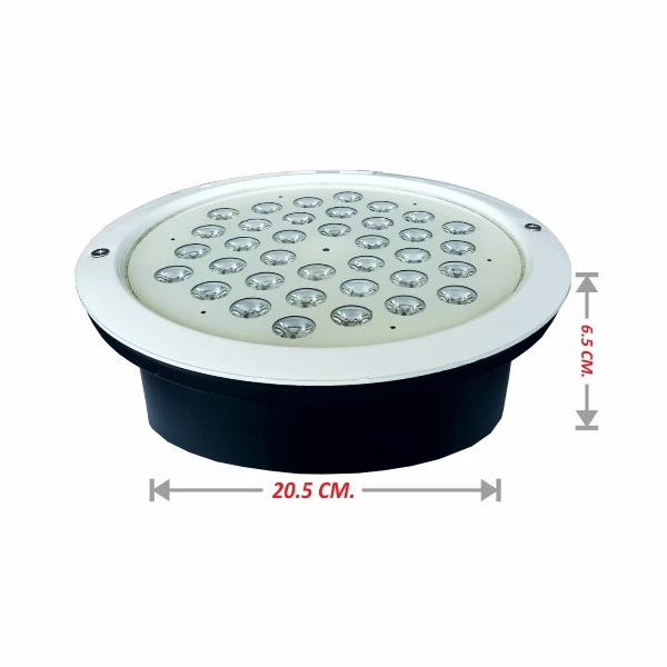 چراغ توکار استخری فول کالر 54وات EMAX