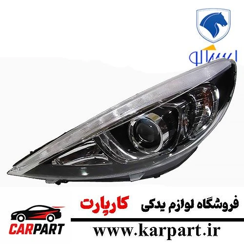 چراغ جلو ایساکو ۲۰۷ سمت چپ با دیلایت (طرح کروز)