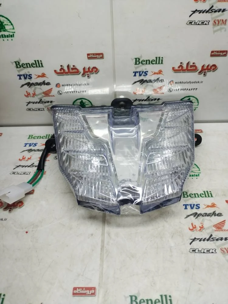 چراغ خطر عقب کامل موتور پالس ns 150 160 200 ان اس و as ای اس