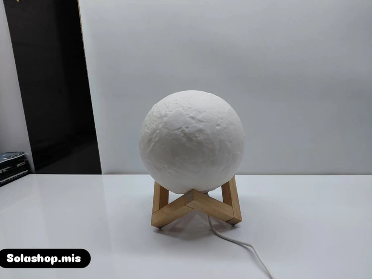 چراغ خواب سنگی طرح ماه