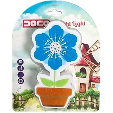 چراغ خواب کودک DOCO طرح گل 074
