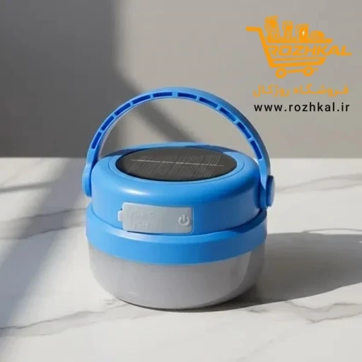 چراغ خورشیدی و شارژی کمپینگ مناسب شرایط اضطراری DP-K5 نور قوی پاوربانک دار