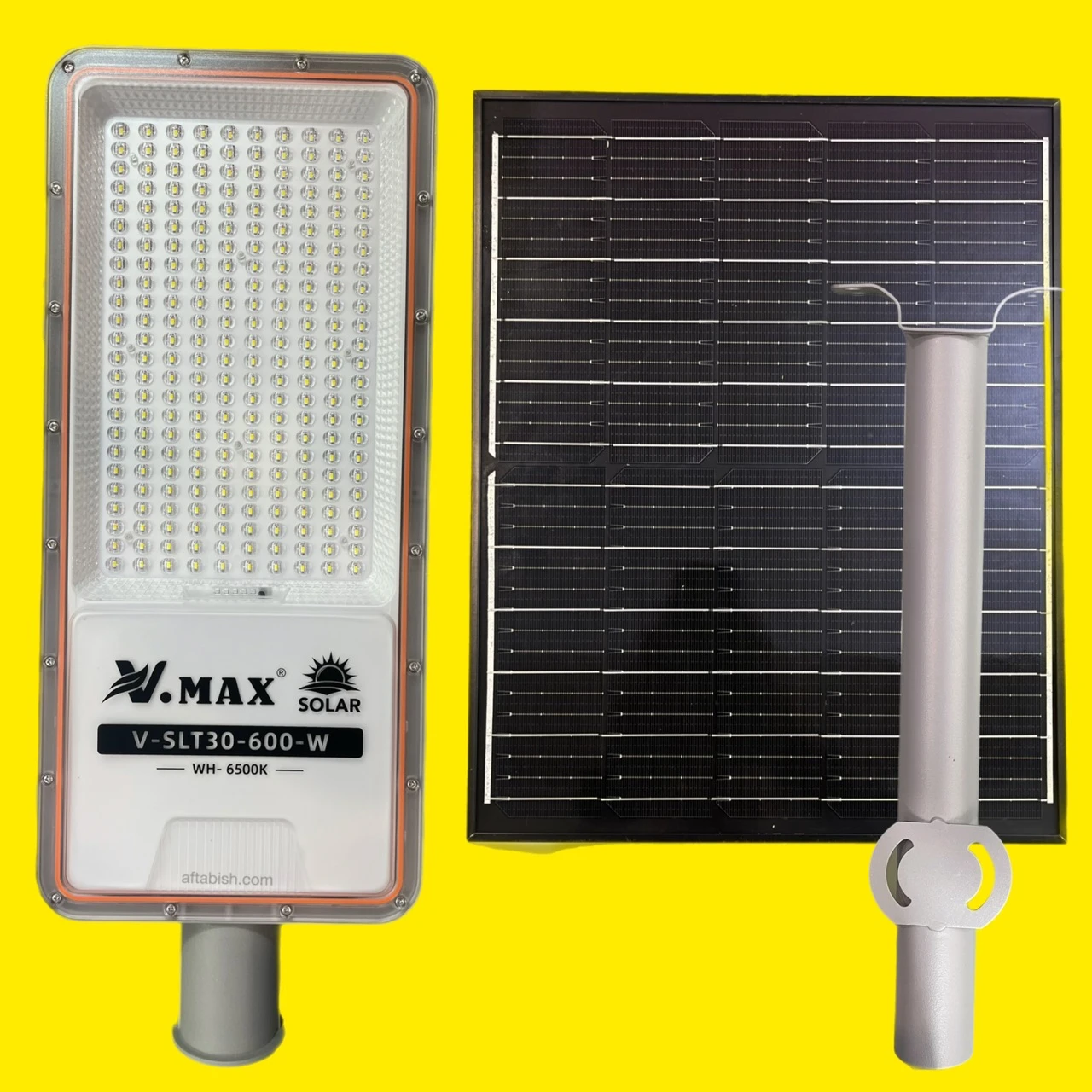 چراغ خیابانی خورشیدی پنل جدا ۶۰۰ وات ویمکس مدل VMAX SLT30-600 81600