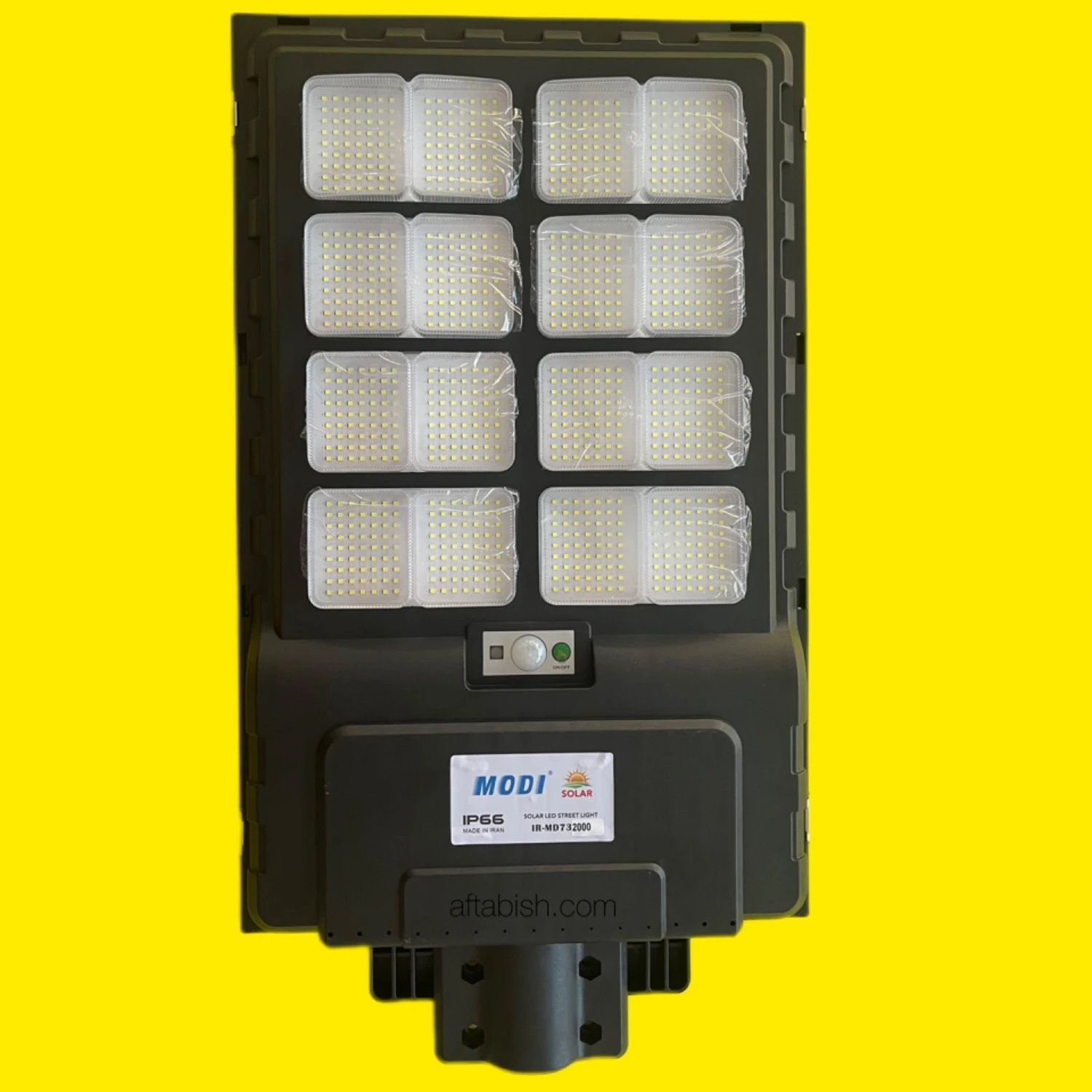 چراغ خیابانی خورشیدی ۲۰۰۰ وات برند ایرانی مودی MODI مدل IR-MD732000