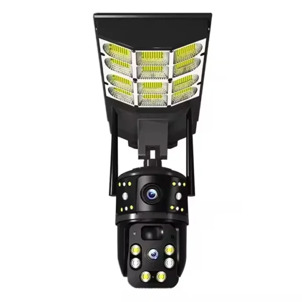 چراغ خیابانی دوربین دار خورشیدی سیمکارت خور مدل LD001-G V380 PRO