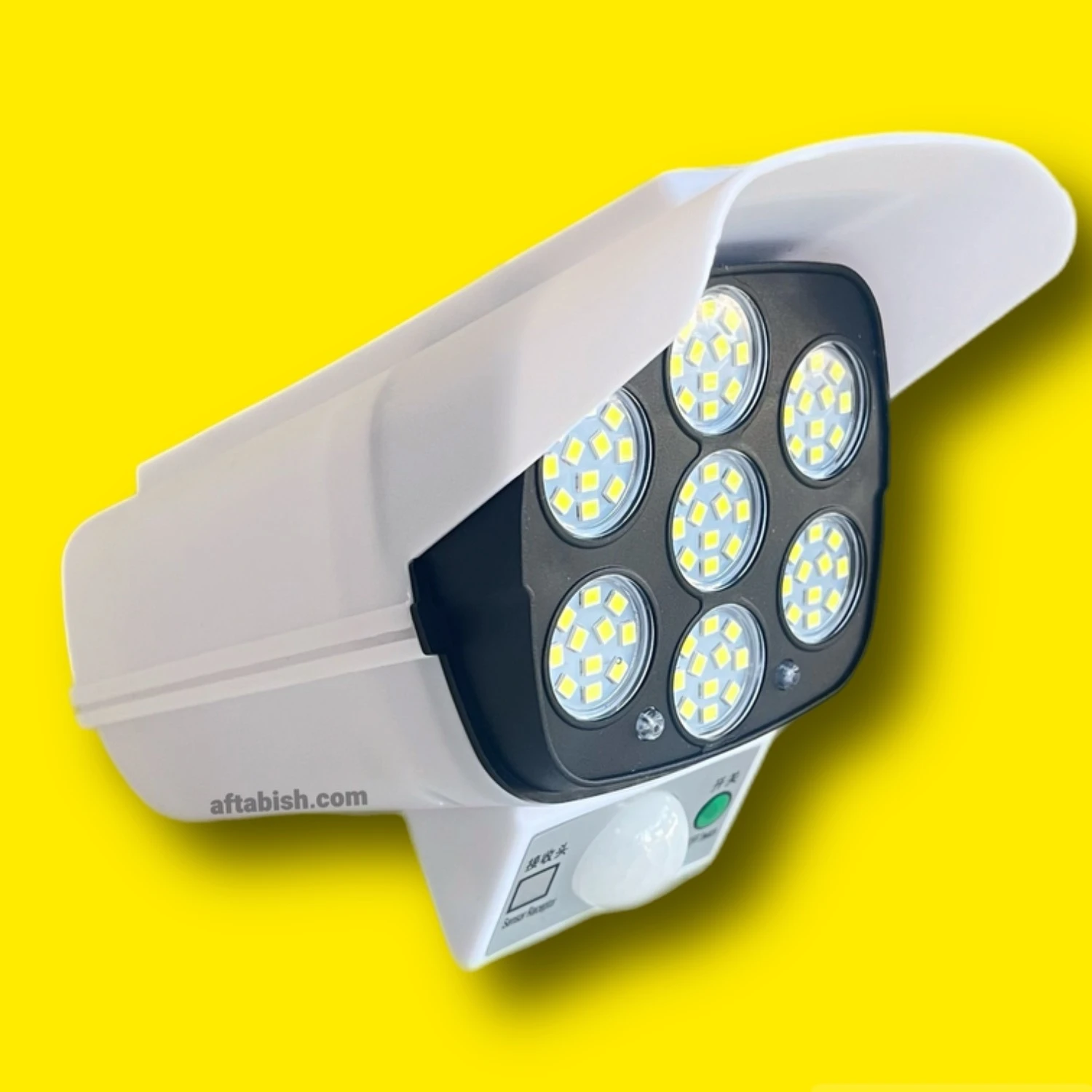 چراغ دیواری خورشیدی طرح دوربین مداربسته Solar Sensor Light 2178T