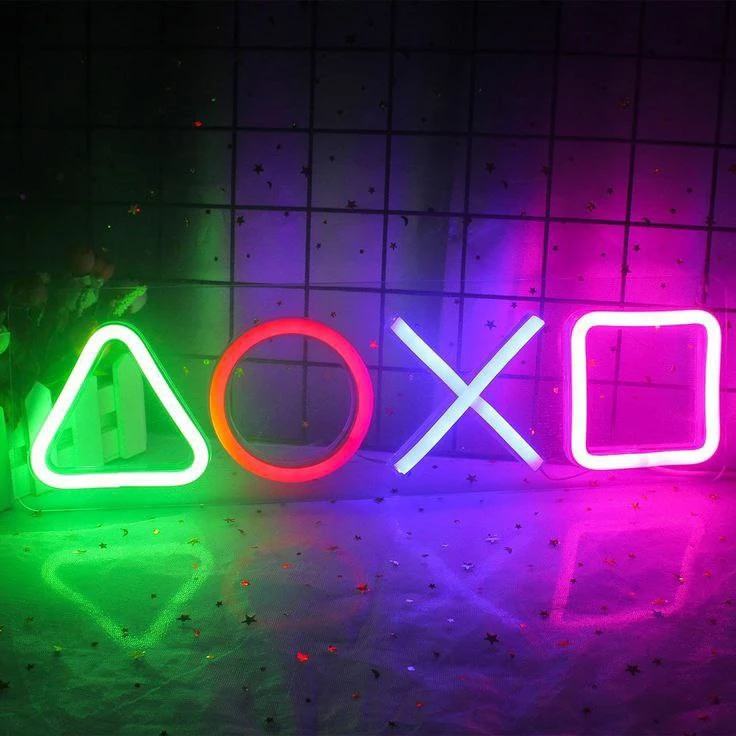 چراغ دیواری نئو دکو مدل آیکون دسته PS4