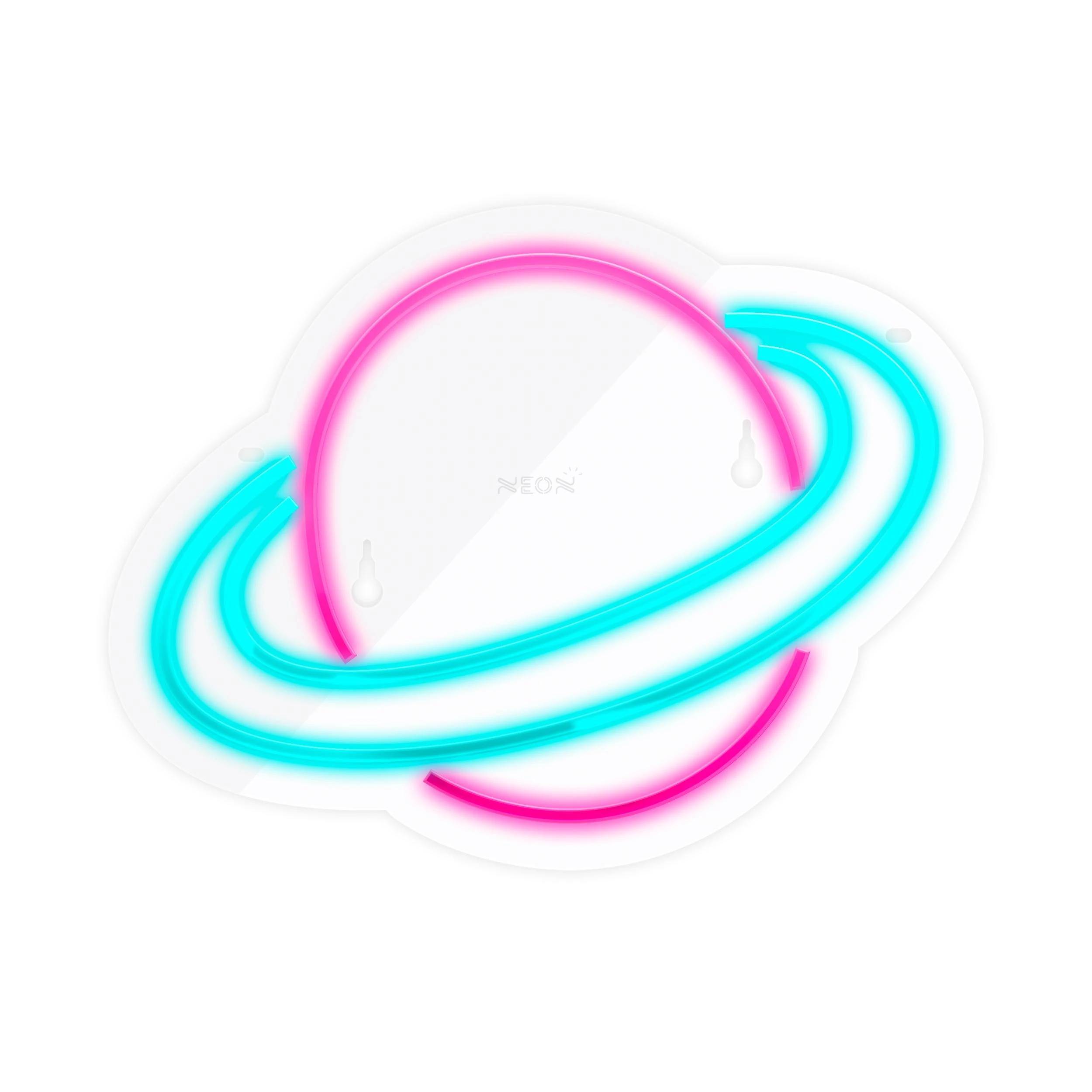 چراغ دیواری نئون دیزاین طرح Planet_PN*660