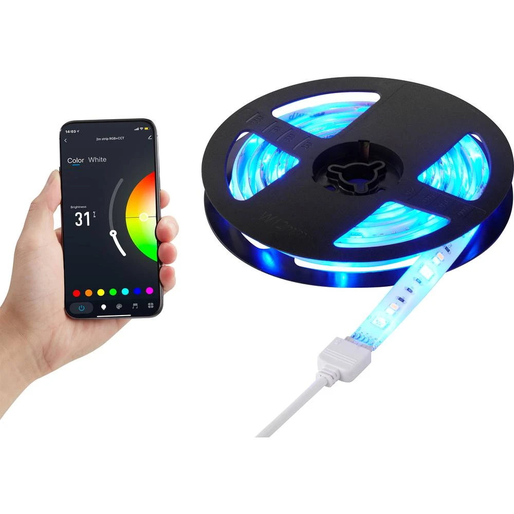چراغ ریسه ای LED Strip RGBW وای‌فای‌دار