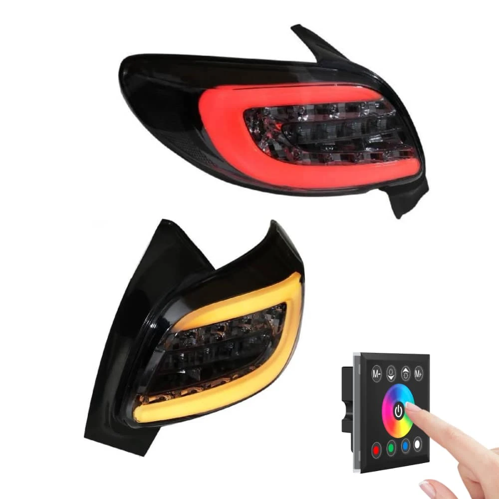 چراغ عقب 207 ریموت دار RGB