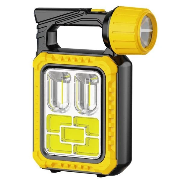 چراغ قوه خورشیدی و پاور بانک Hurry Bolt مدل HB-1516-5