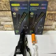 چراغ قوه شارژی آلومینیومی قوی COB مدل CB-702کوبا