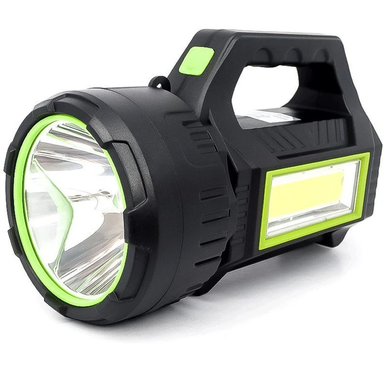 چراغ قوه شارژی خورشیدی HGDUE مدل HG615 با نور LED