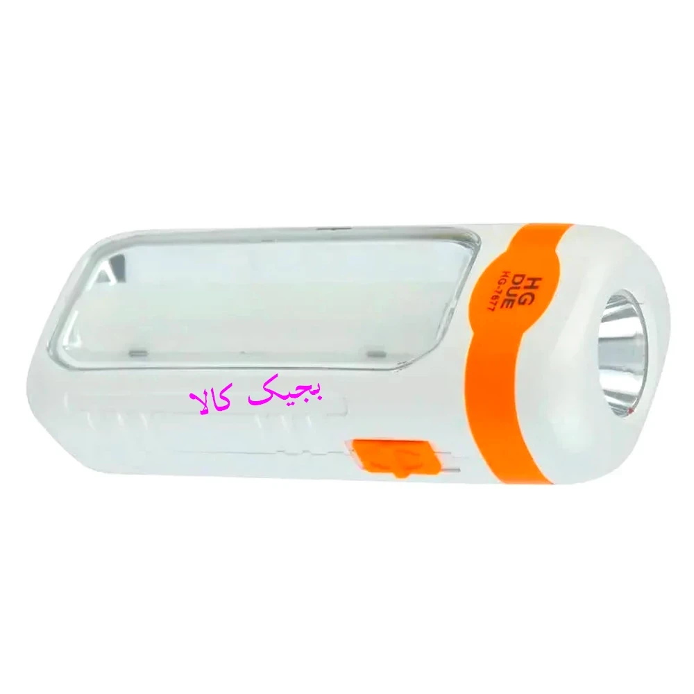 چراغ قوه و لامپ شارژی HG-7677 دو کاره
