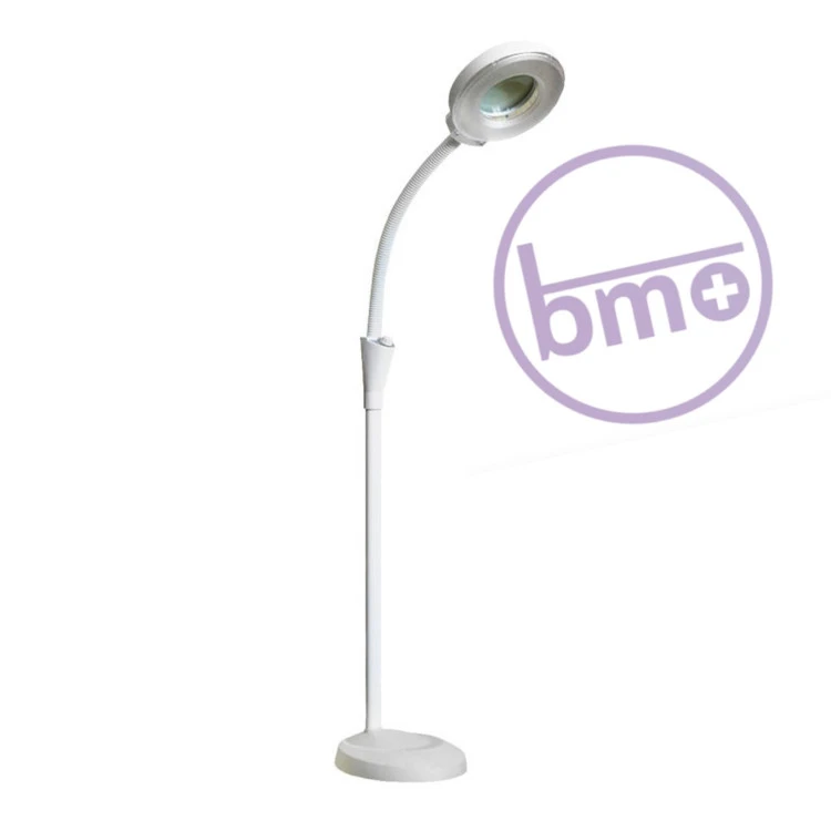 چراغ معاینه لوپ ذربین دار LED ایستاده (رینگ لایت)