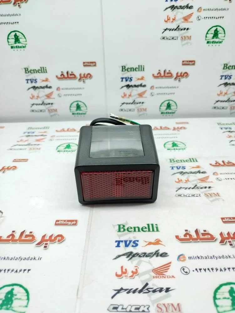 چراغ پلاک موتور تریل gy جی وای زیپ استار