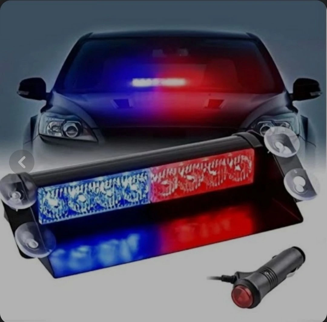 چراغ پلیسی استیکو مدل FX-57R/B با ۸ لنز