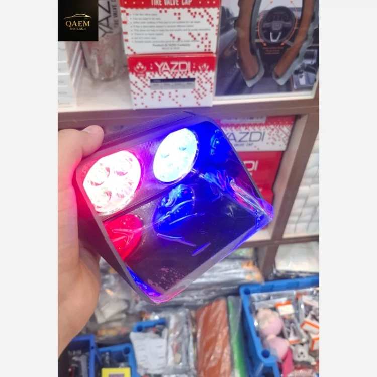 چراغ پلیسی خودرو پاور مدل S8 – نصب آسان و نورپردازی چندحالته