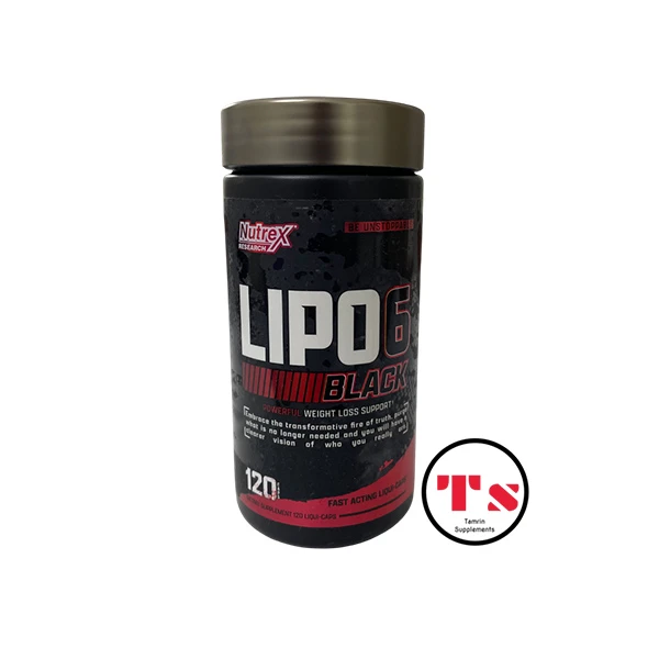 چربی سوز لیپو 6 بلک 120 عددی ناترکس nutrex lipo 6