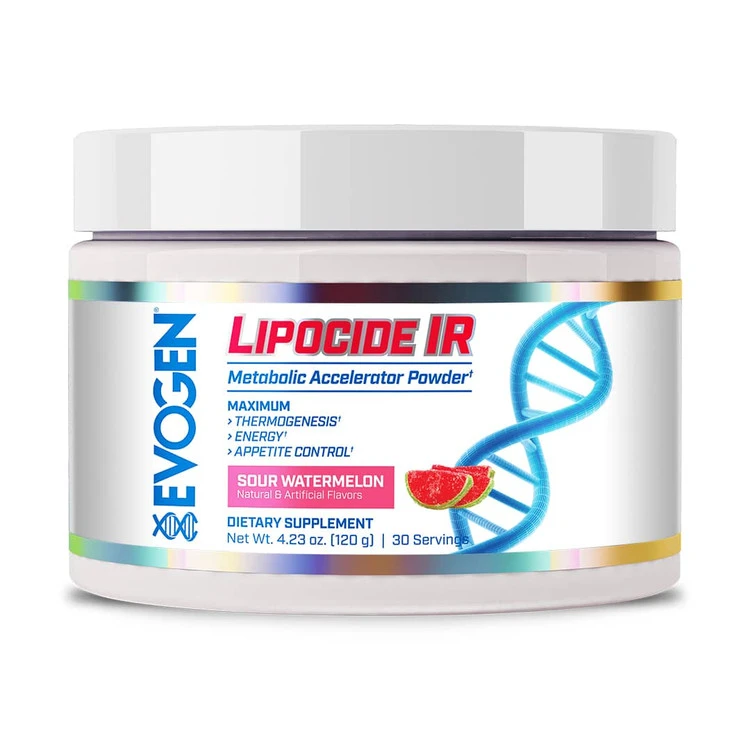 چربی‌سوز پودری ایوژن Lipocide IR اصل | لیپوساید آی آر Evogen لاین آمریکا