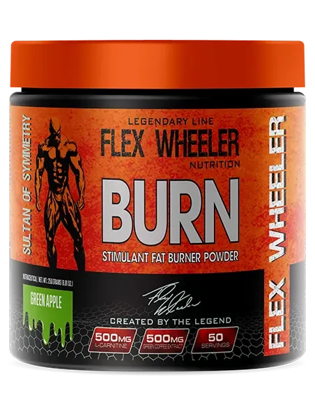 چربی‌سوز پودری برن استیمولانت فلکس ویلر – Flex Wheeler Burn Stimulant Powder
