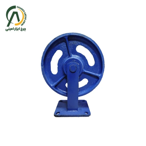 چرخ آهنی پاترولی روتراش پره ای ثابت قطر 300 میلی متر
