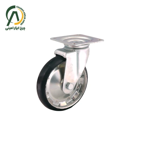 چرخ اصفهان ورقی بلبرینگی گردان قطر 160 میلی متر