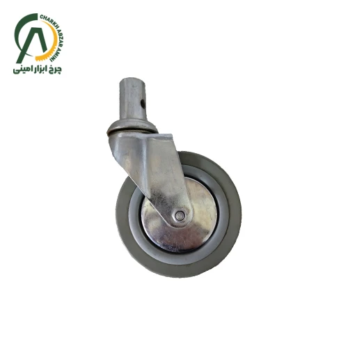 چرخ بیمارستانی وارداتی پینی گردان قطر 125 میلی متر